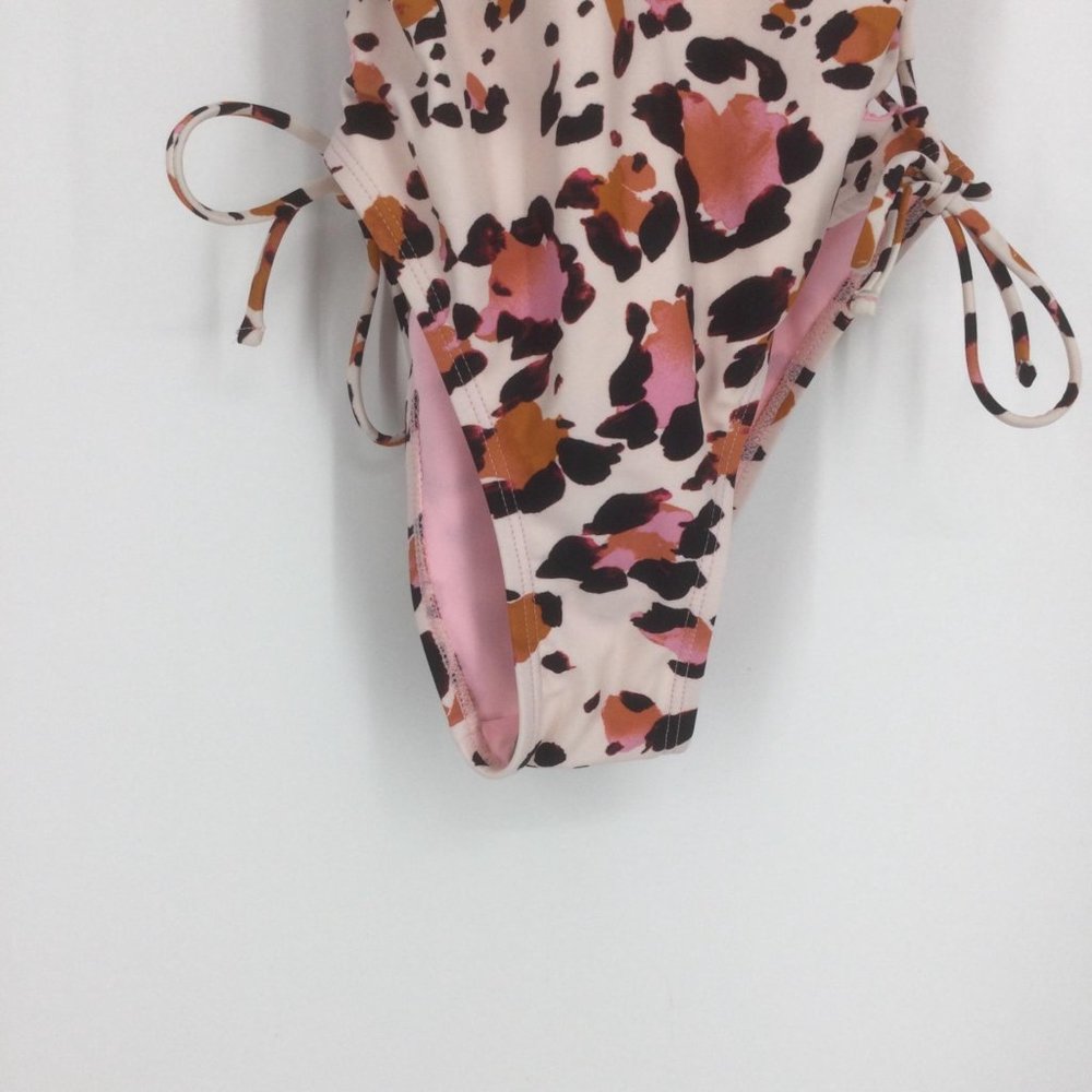 Hula Honey Pink Leopard Swimsuit Size Extra Small XS One Piece Animal Print NEW - Picture 8 of 9